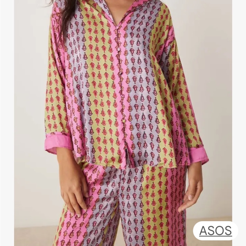 Free People Multicolor Pajama Set